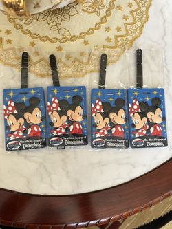 DISNEY LUGGAGE TAGS