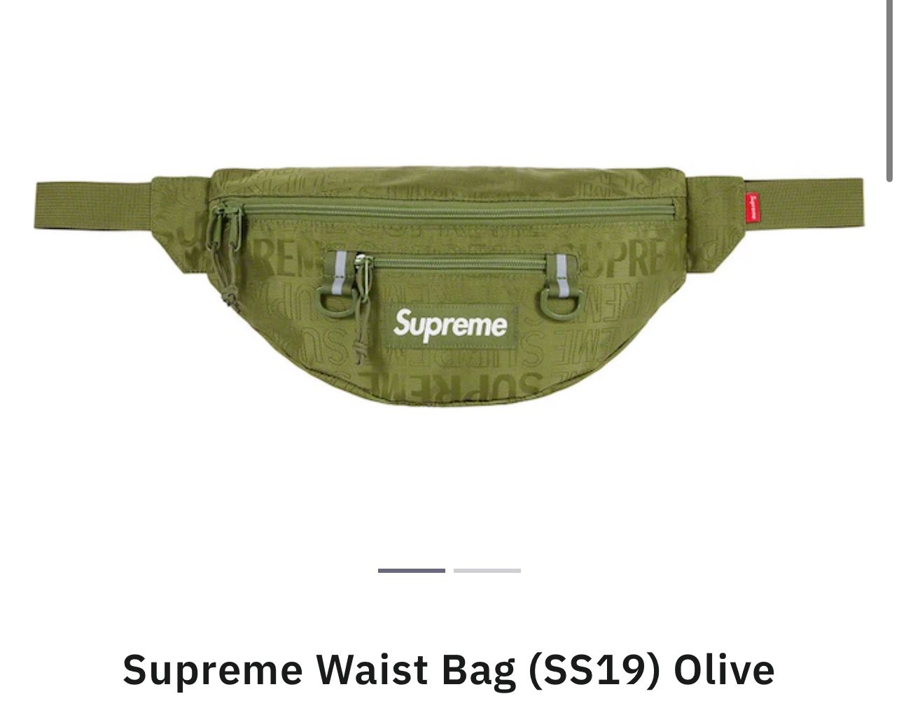 Supreme Waist Bag Olive