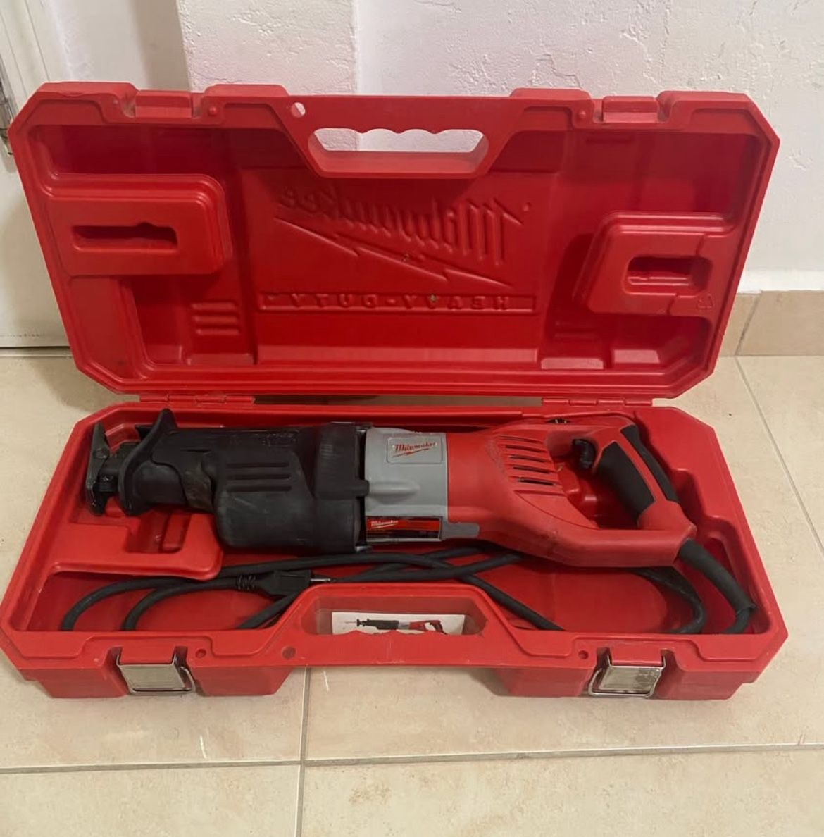 Milwaukee Super Sawzall Reciprocating Saw