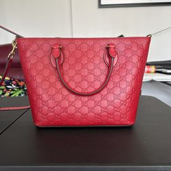 Vintage Red Gucci Purse Authentic