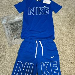 Blue Nike Set Size Small
