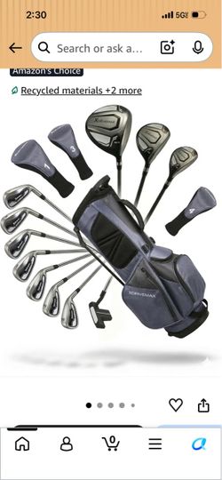Golf Clubs Set 11 PCs NEW