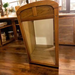 Beautiful Solid Wooded Hanging Mirror