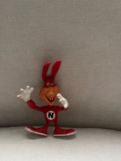 Vintage 1986 Domino’s Pizza 6” Bendable Noid Figure