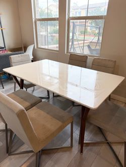 Dining Table with 6 Chairs