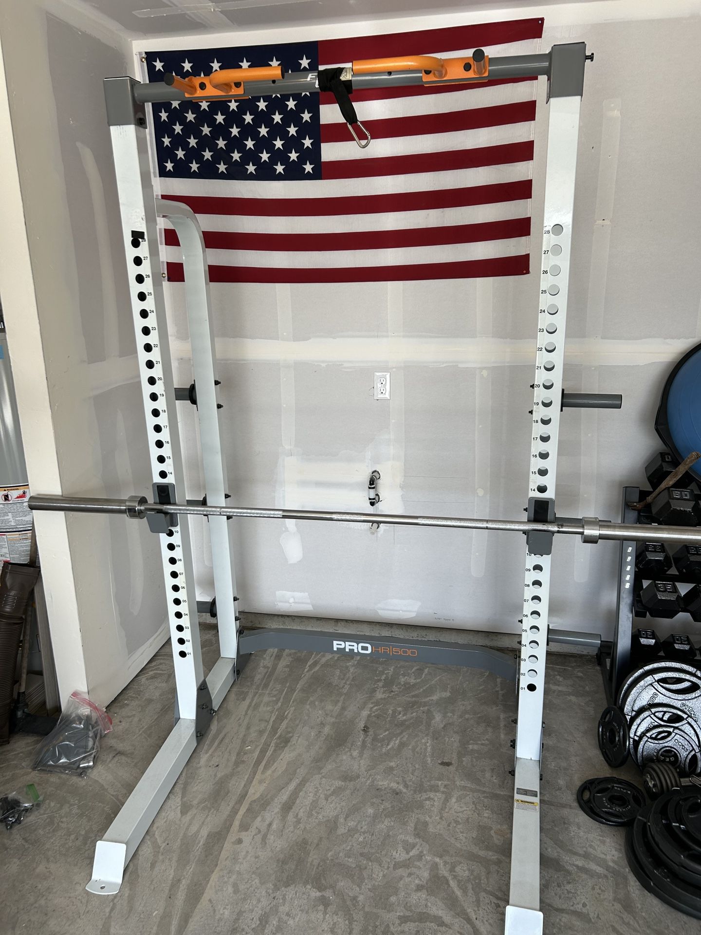 Weight Rack With Weights