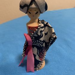 Vintage Wood Doll