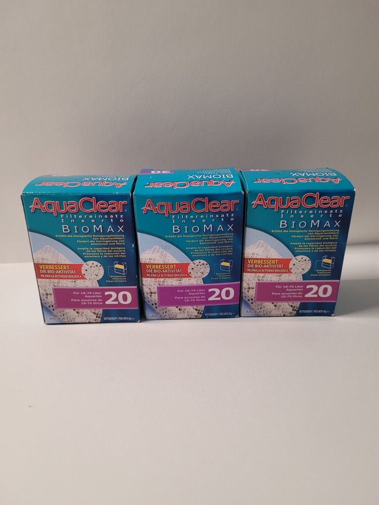 Aquaclear 20 - Gallon Biomax for Aquariums