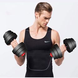 Adjustable Dumbbell Barbell $1/LB Home Gym Workout