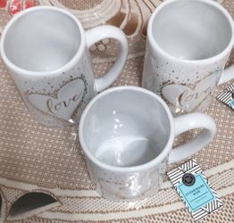 Valentine Mugs Each $6