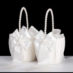 Wedding Flower Girl Baskets 
