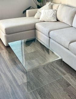 Glass Top Coffee Table