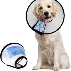 Supet Adjustable Dog Cone Protective Collar 