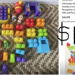 $15 Cocomelon Building Blocks Brand New