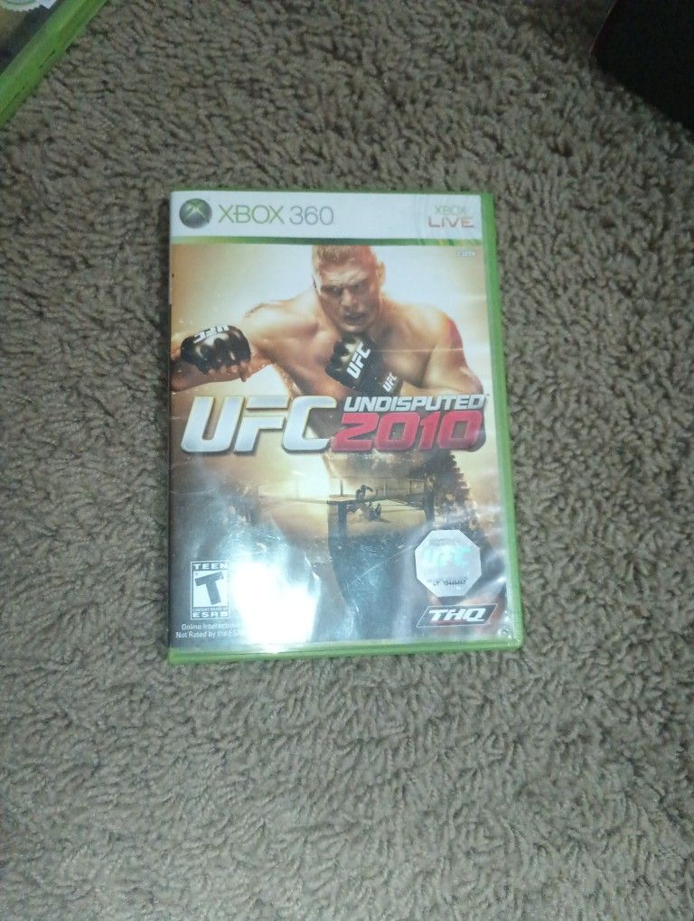 UFC Undisputed 2010 Xbox 360 Video Game