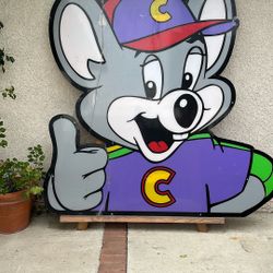 Chuck E. Cheese original trademark sign