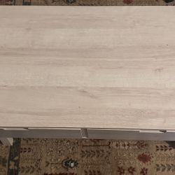 Light Grey Coffee Table with two drawers