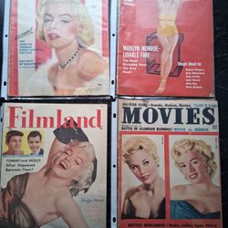 Vintage Marilyn Monroe Magazines 