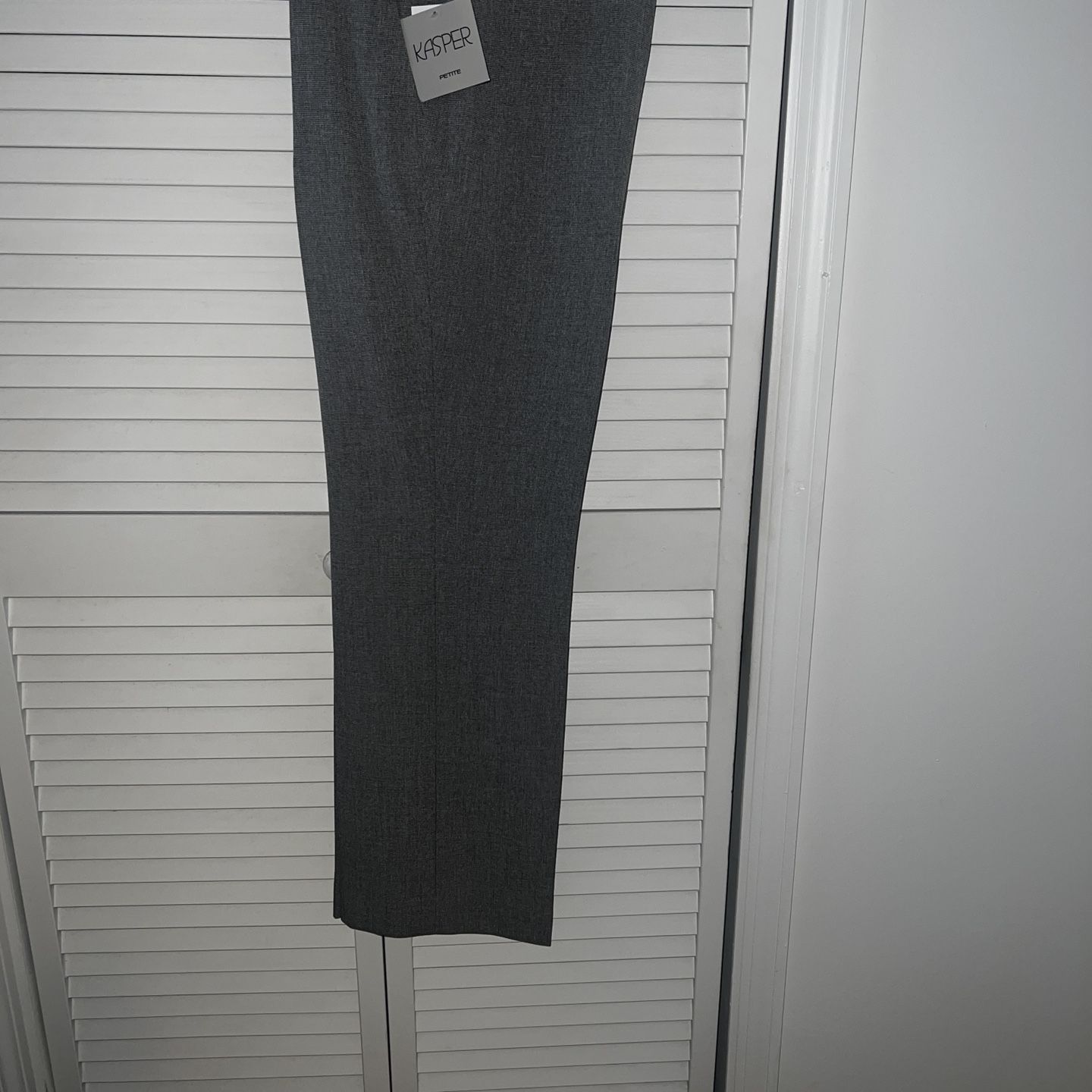 KASPER Petite Straight-Fit Modern Dress Pants 