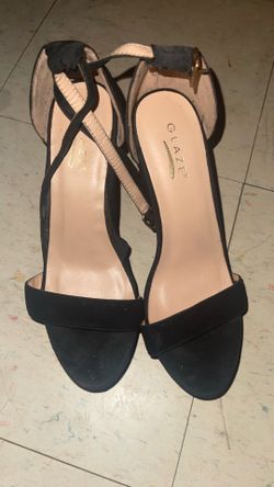 Black high heels