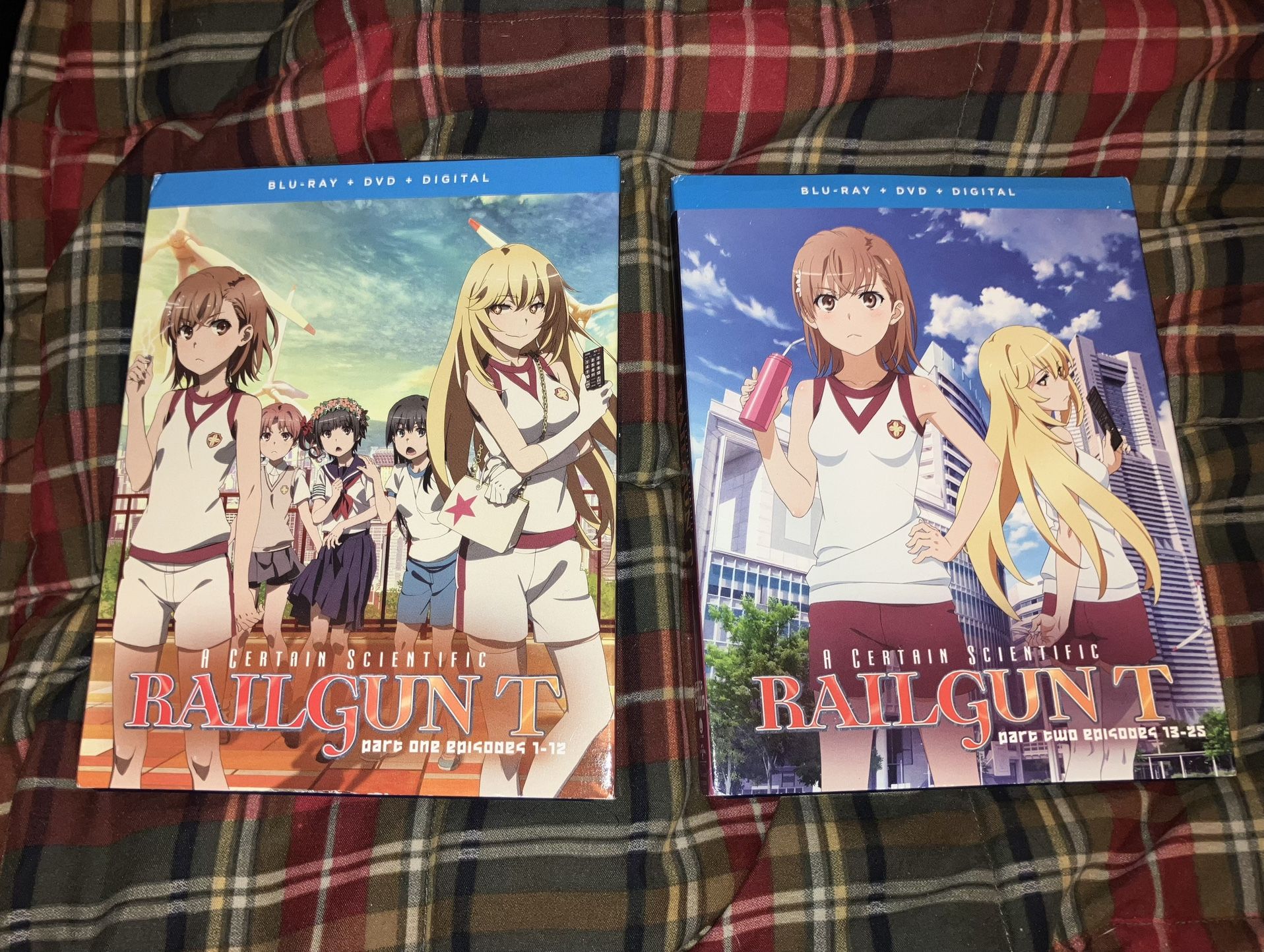 A Certain Scientific Railgun T Season 3 Part 1 & 2 complete Bluray/dvd anime