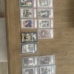 Graded Baseball /Football Stars