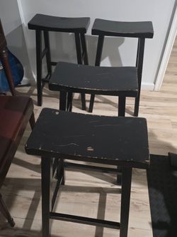 Four bar stools