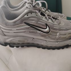 Gray And White Air Max