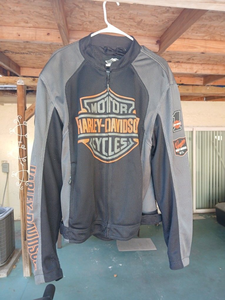 Harley-Davidson Motorcycle Jacket With Pads