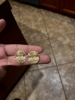 last supper earrings 10k