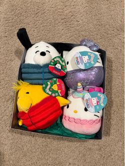 Squishmallows 4 total