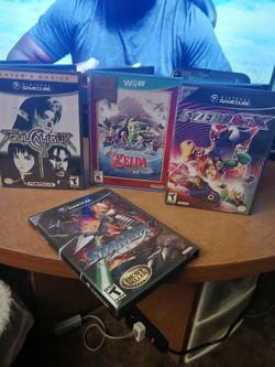 Gamecube Soul Calibur F Zero Windwaker