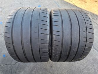 2 USED TIRES MICHELIN PS4S ZP 305/30/20