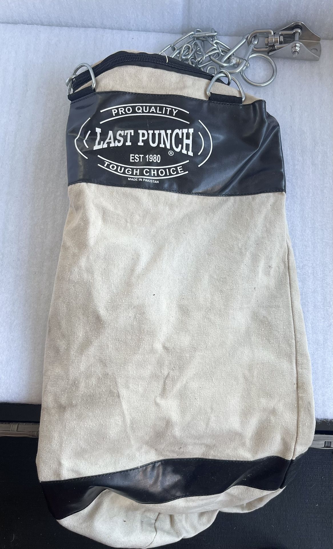 Last Punch Boxing Hanging Punch Bag And Swivel Attachment