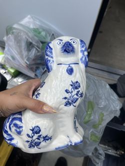 Vintage dog decor