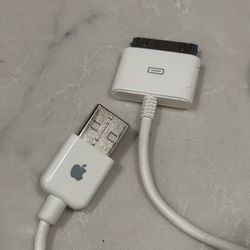 OEM 30 Pin USB Data Sync Squeeze Cable Charger for iPhone 3G, 3GS, 4, 4S, iPod Nano/Classic, iPad 1/2/3