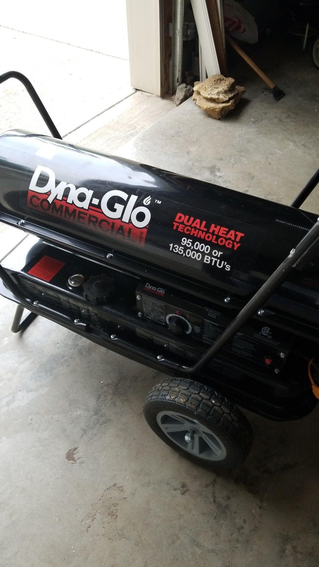 DYNA GLO COMMERCIAL 95000 OR 135000 BTU'S for Sale in Olathe, KS - OfferUp
