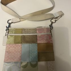 COACH PURSE Patchwork