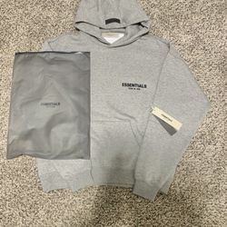 Essentials dark oat size small