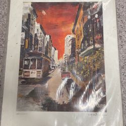 San Francisco Cable Car Print