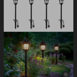 EDISHINE 12V 3W 120LM 3000K Warm White Low Voltage Landscape Lights, 4 Pack-HGSL34A