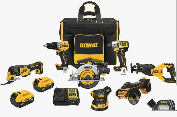 NEW DEWALT TOOL SET - 7tools