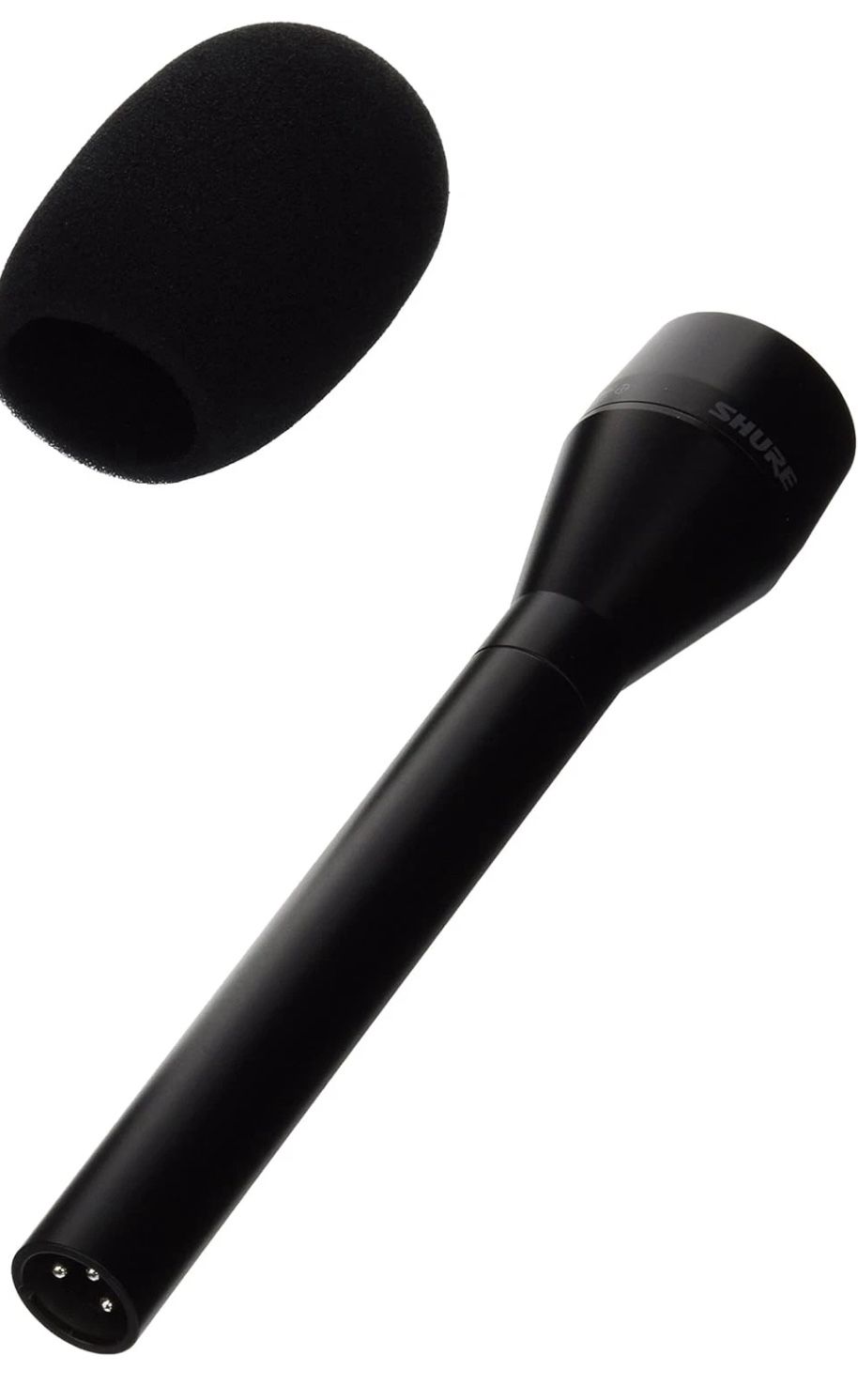 Black Shure VP64A Omnidirectional Handheld Microphone
