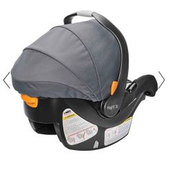 Chicco KeyFit 30 Clear Tex Infant Car Seat - Pewter: Latch Compatible, Machine Washable, Rear Facing with Base & Insert