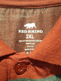 Burgundy 2xl collar shirt