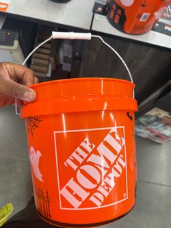 home depot halloween buckets