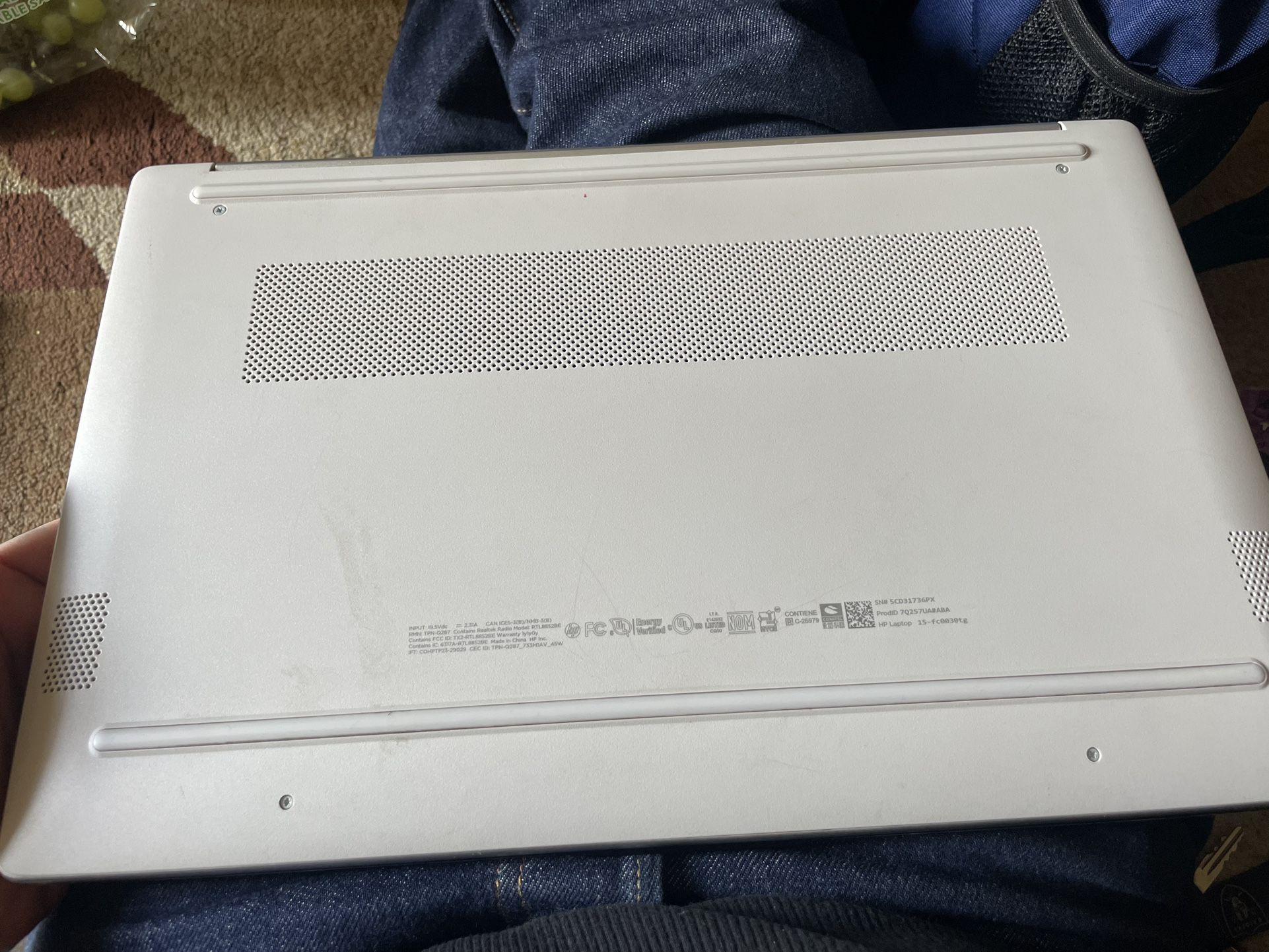 HP laptop Brand New! Gray And Touch Screen