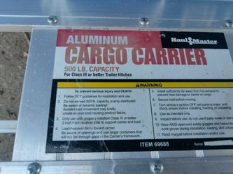 Cargo Rack For Back Of Receiver Of Car To Haul Extra Supplies Coolers.