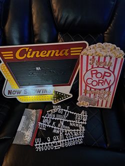 Movie Theater Wall Decor 
