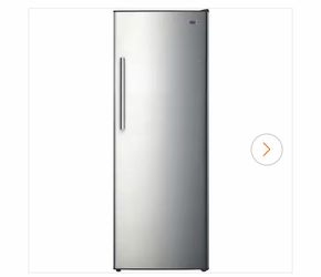 24 in. 11 cu. ft. Convertible Auto Defrost Garage Ready Upright Freezer/Refrigerator in Stainless Steel, Energy Star